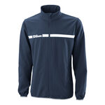 Abbigliamento Wilson Wilson Team II Woven Giacca da allenamento Uomini - blu scuro, bianco