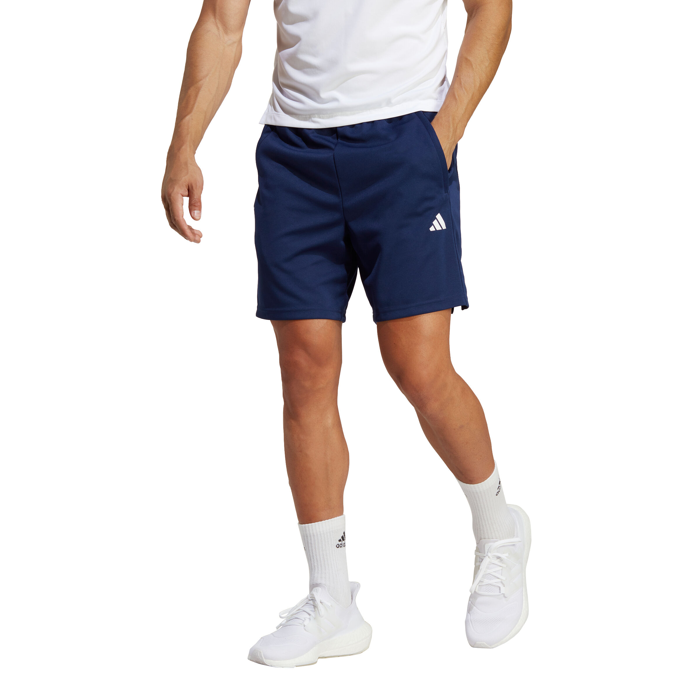 Essentials Train All Set Training Pantaloncini Uomini Blu Scuro