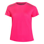 Abbigliamento NEO NEO Flyweight TEK Camicia Da Corsa Donna-Rosa