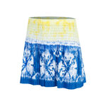 Abbigliamento Lucky in Love Lucky in Love Shibori Wave 14in Gonna Donna-Blu,Multicolore