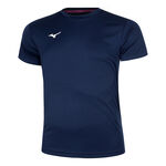 Abbigliamento Mizuno Mizuno Training Maglietta Donna - blu scuro, 