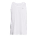 Abbigliamento Under Armour Under Armour Launch Top Da Corsa Uomini-Bianco