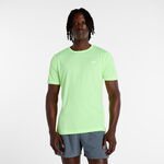 Abbigliamento New Balance New Balance Sport Essentials Utility Maglietta Uomini-lime, bianco