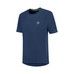 Abbigliamento Dunlop Dunlop Club Crew Maglietta Ragazzi-Blu Scuro
