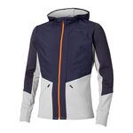Abbigliamento Mizuno Active Warmalite Hybrid Full Zip Hooded Longsleeve