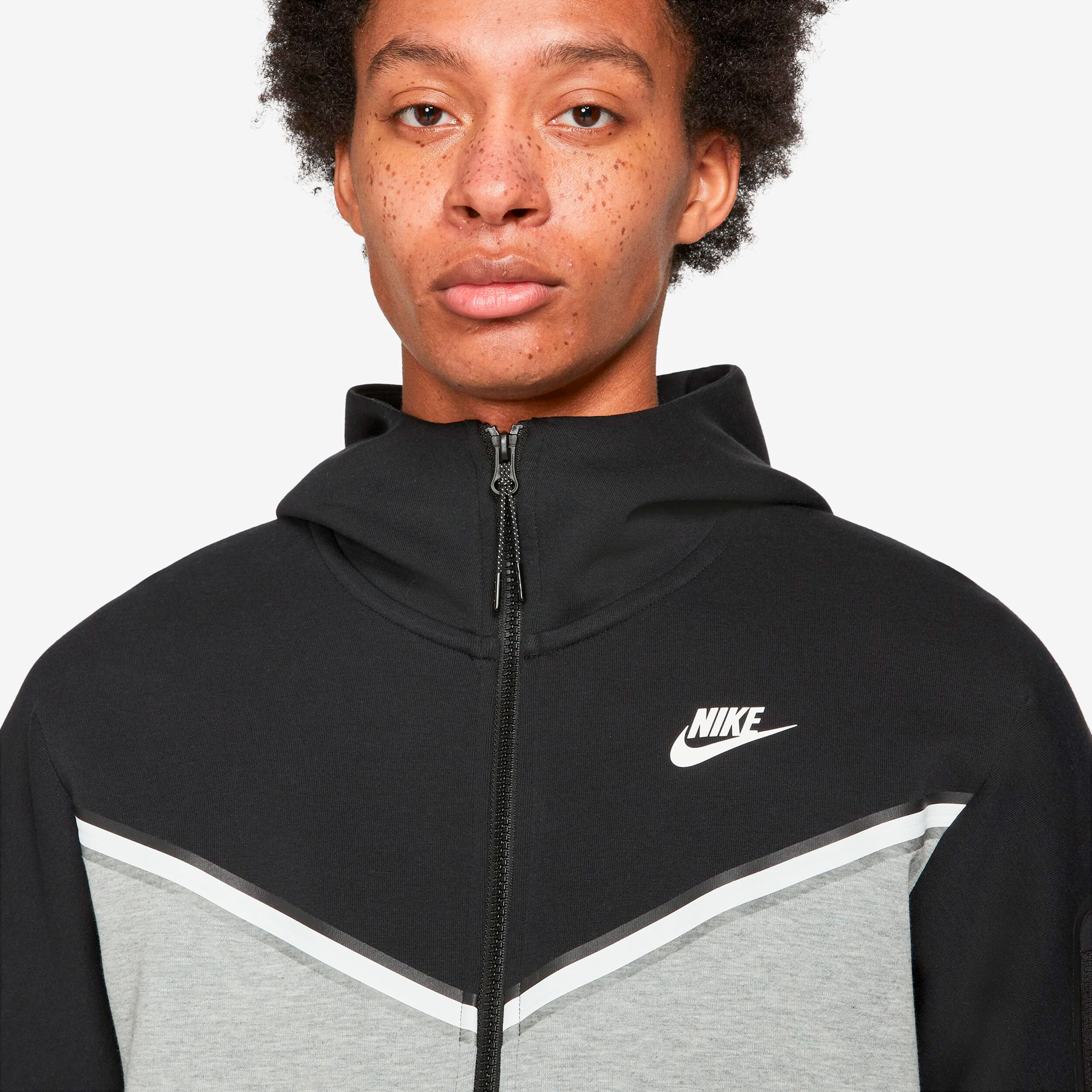 Felpa nike nera e grigia discount