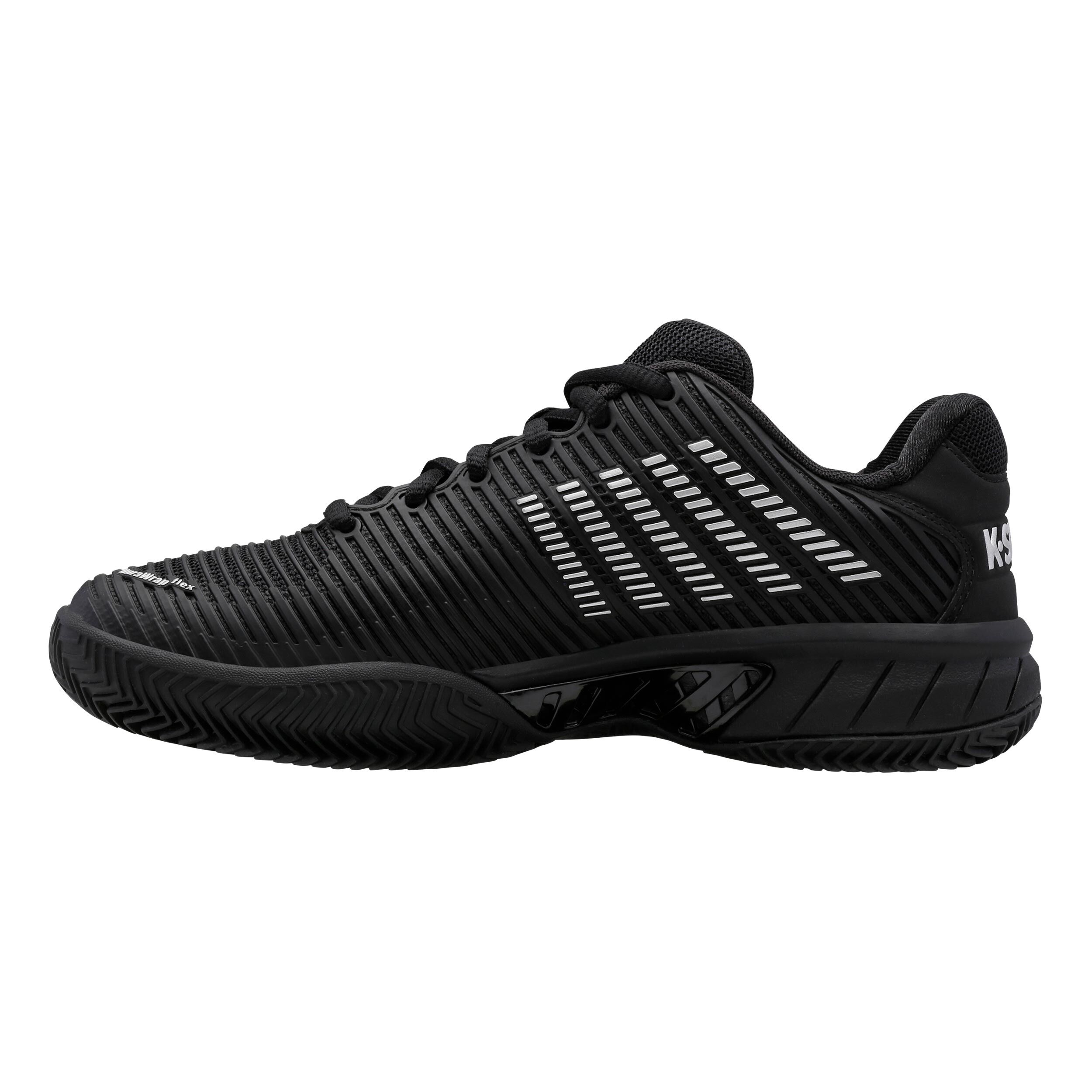 Hypercourt Express Scarpa Per Terra Rossa Donna Nero Argento