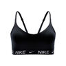 Dri-Fit INDY LGT Support Reggiseni Sportivi Donna-Nero,Nero