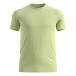 Abbigliamento Odlo Odlo Essential Seamless Camicia da corsa Uomini-lime