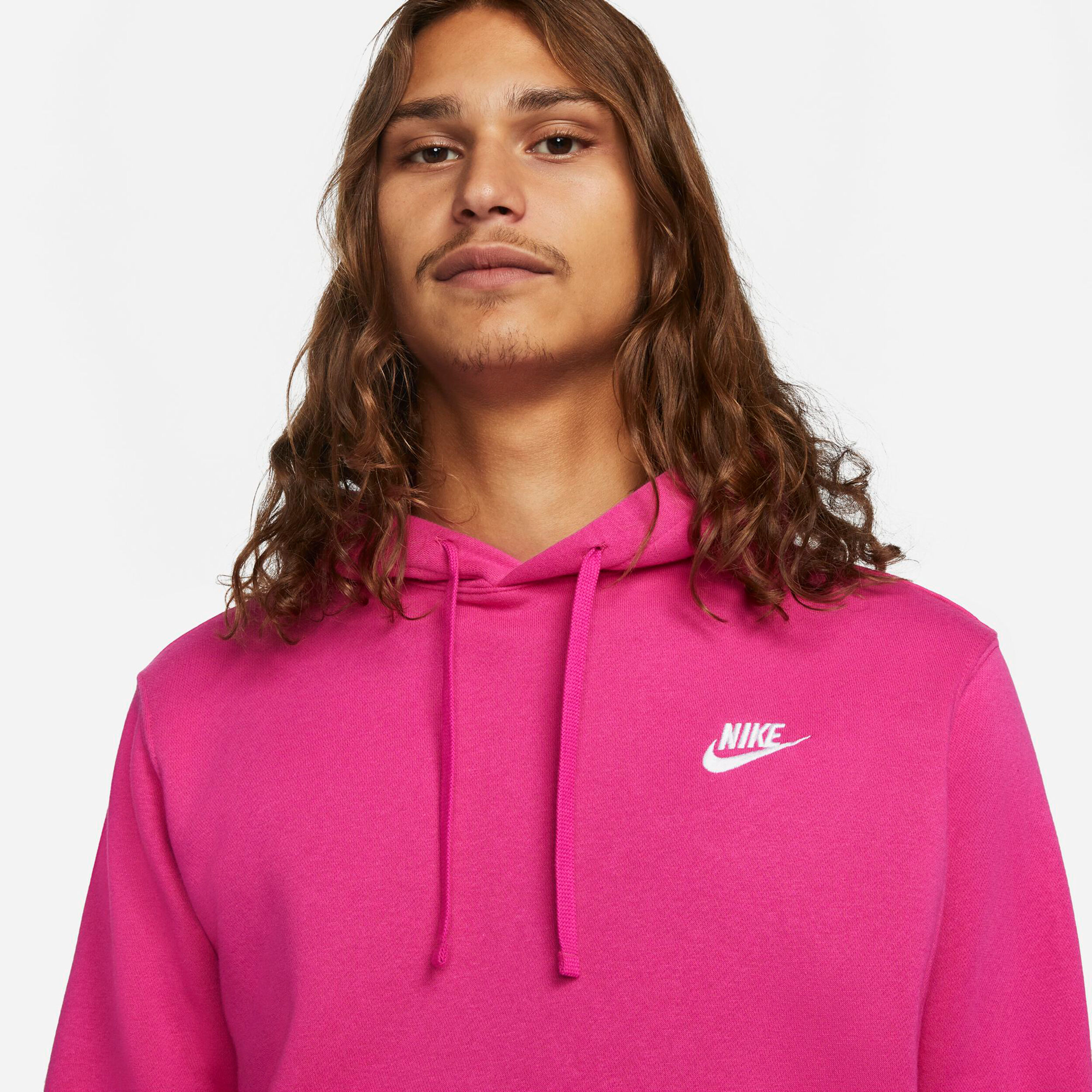 Nike felpa uomo rosa 2025