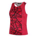 Abbigliamento JLindeberg JLindeberg Miria Printed Canottiera Donna-Rosso,Nero