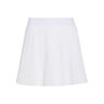 Club Pleated Long Gonna Donna-bianco