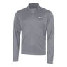 Pacer Half-Zip Longsleeve Camicia da corsa Uomini-grigio