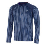 Abbigliamento ASICS ASICS Seamless Camicia Da Corsa Uomini-Blu Scuro