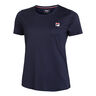 Leonie Maglietta Donna-Blu Scuro,Bianco