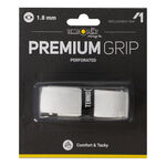 Grip Tennis-Point Tennis-Point Premium Grip Perforated Confezione Da 1-Bianco