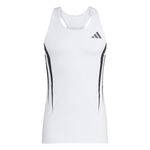 Abbigliamento adidas adidas Adizero Archive Camicia Da Corsa Uomini-Bianco