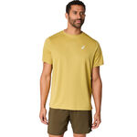 Abbigliamento ASICS ASICS Core Camicia da corsa Uomini-lime