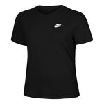 Abbigliamento Nike Nike New Sportswear Club Maglietta Donna - nero, 