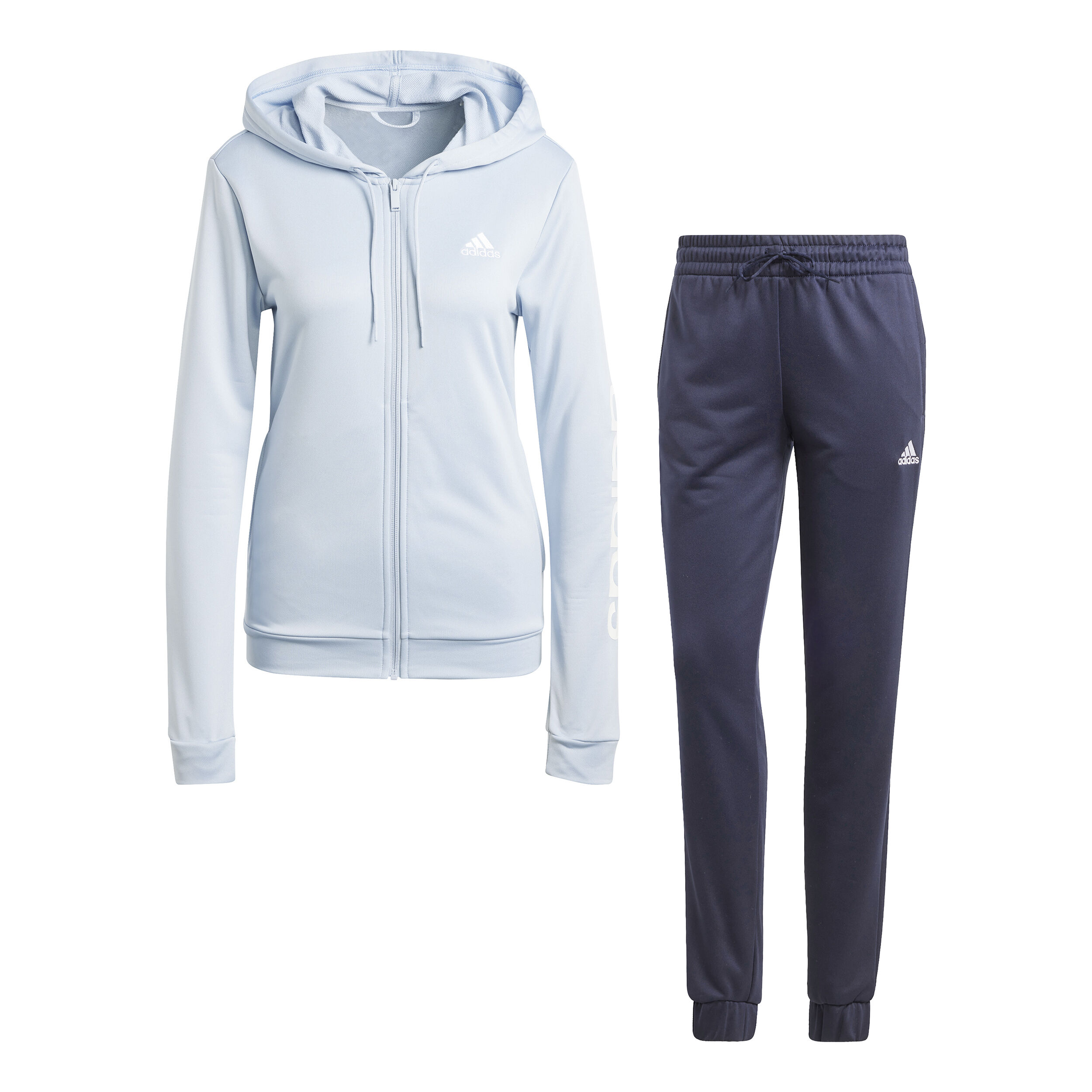 Tuta adidas femminile blu cheap