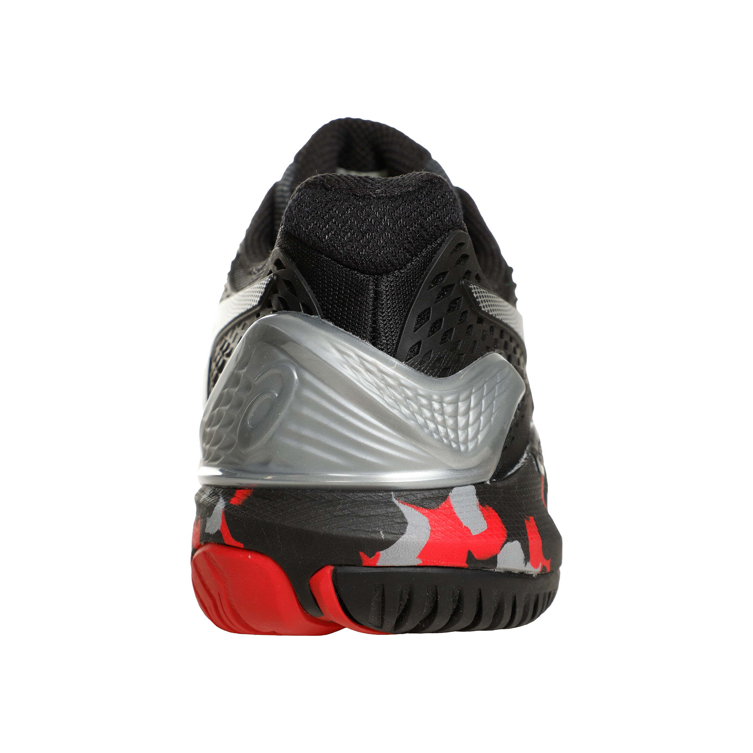 GEL Resolution 9 Scarpa Per Tutte Le Superfici Uomini Nero Argento