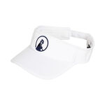 Abbigliamento Quiet Please Quiet Please Court Visor Visiera-Bianco,Nero