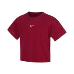 Abbigliamento Nike Nike Boxy Essential Maglietta Ragazze-Rosso