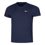Abbigliamento Nike Nike Court Dry Victory Maglietta Uomini-Blu Scuro,Bianco