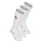 Abbigliamento Da Tennis BIDI BADU Crispy White Crew Move Socks 3 Pack - white