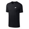 Sportswear Club Maglietta Uomini - nero, bianco