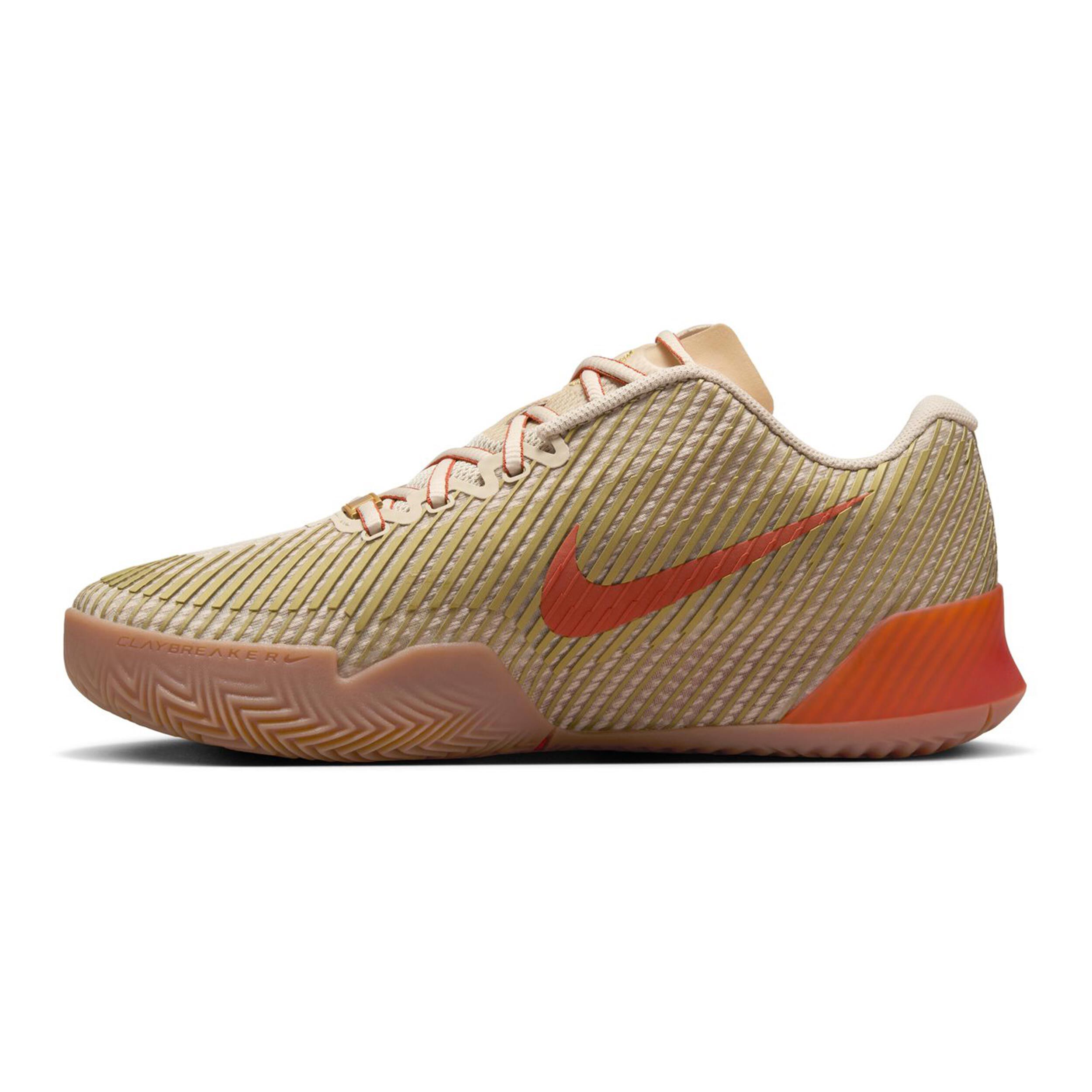 Air Zoom Vapor 11 PRM Scarpa Per Terra Rossa Donna Beige Ruggine