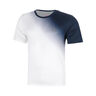 Crew Fade Maglietta Ragazzi-blu scuro, bianco