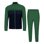 Abbigliamento Lacoste Lacoste Djokovic Tuta Da Allenamento Uomini-Verde Scuro,Blu Scuro