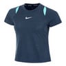 Court Dri-Fit Advantage Maglietta Donna - blu scuro, turchese