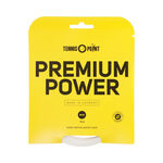 Tennis-Point Tennis-Point Premium Power Set Di Corde 12m-Bianco