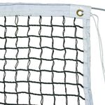 Strumenti Per Campi Da Tennis Tegra Tennisnetz Slice, schwarz