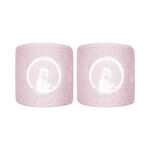 Abbigliamento da tennis Quiet Please Quiet Please Short Polsino anti sudore Confezione da 2 Unisex - lilla, bianco