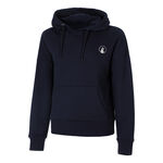 Abbigliamento Quiet Please Quiet Please Essential Felpa con cappuccio Donna-blu scuro