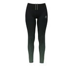Abbigliamento Odlo Odlo Print Calzamaglia Donna-Nero,Verde