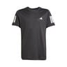 Club 3 Stripes Maglietta Bambini-Nero