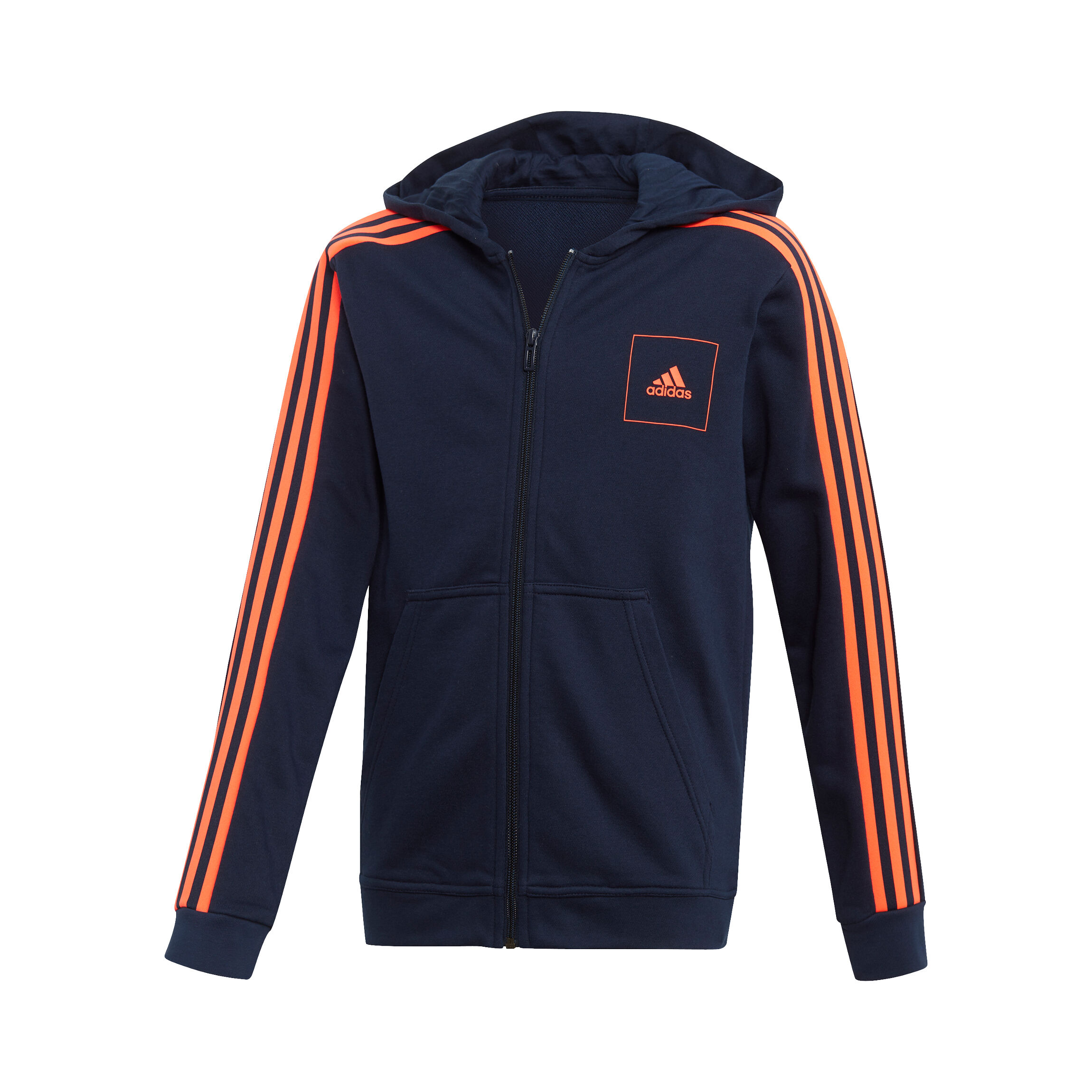Buy adidas 3 Stripes Felpa Ragazzi Blu Scuro Arancione online Tennis Point IT