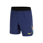 Abbigliamento Mizuno Mizuno Frontier 8in Amplify Pantaloncini Uomini-Blu