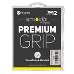 Overgrip Tennis-Point Tennis-Point Premium Grip Confezione Da 12-Bianco