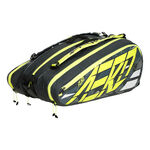 Babolat Babolat Pure Aero RH X 12 Borsa Per Racchetta-Antracite,Giallo
