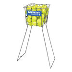 Equipaggiamento allenatore Gamma Gamma Ballhopper Risette 50 Cesto Per Palline-Argento