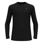 Abbigliamento Odlo Odlo Merino 160Crew Manica Lunga Uomini-Nero