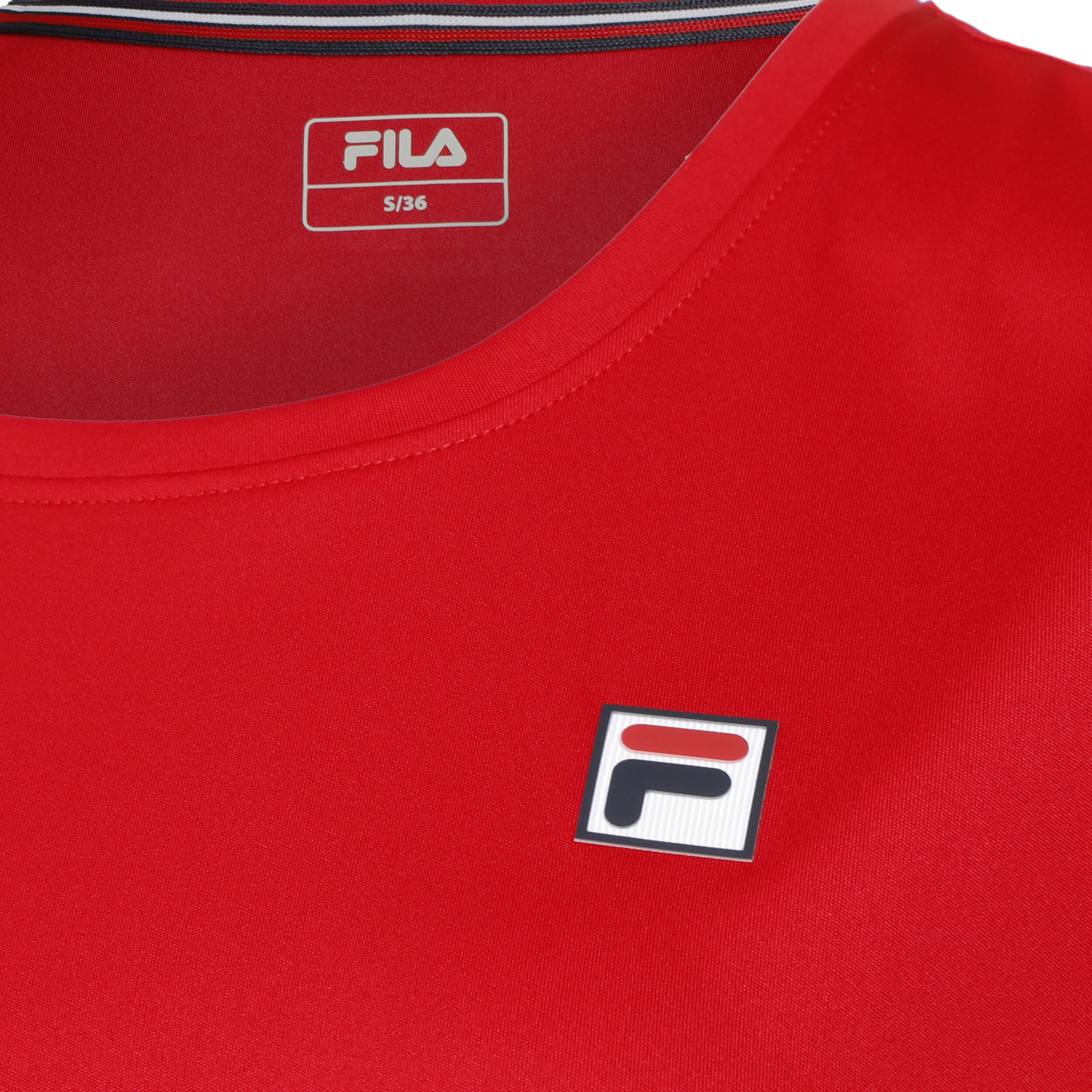 Magliette fila donna rosso online