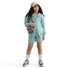 Club Fleece Oversized Full-Zip Felpa Ragazze-Salvia
