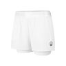 Point 2in1 Pantaloncini Donna-Bianco