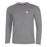 Crew Roundneck Manica Lunga Uomini-Grigio
